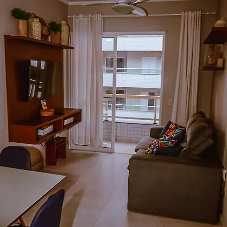 Apartamento Aconchegante na Praia Grande-2